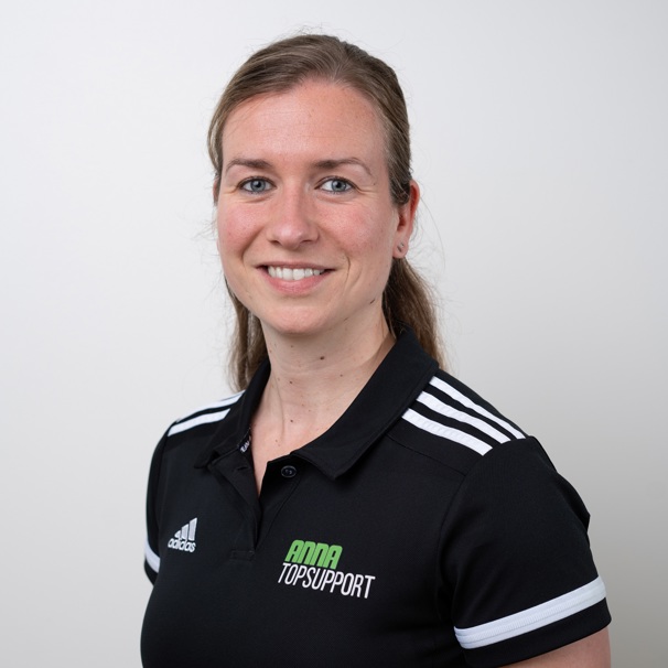 Joyce Versteeg is sportfysiotherapeut bij Anna TopSupport